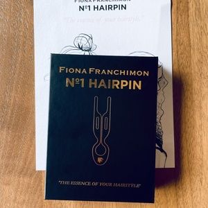 Fiona Franchimon no 1 hairpin set of 3 brown